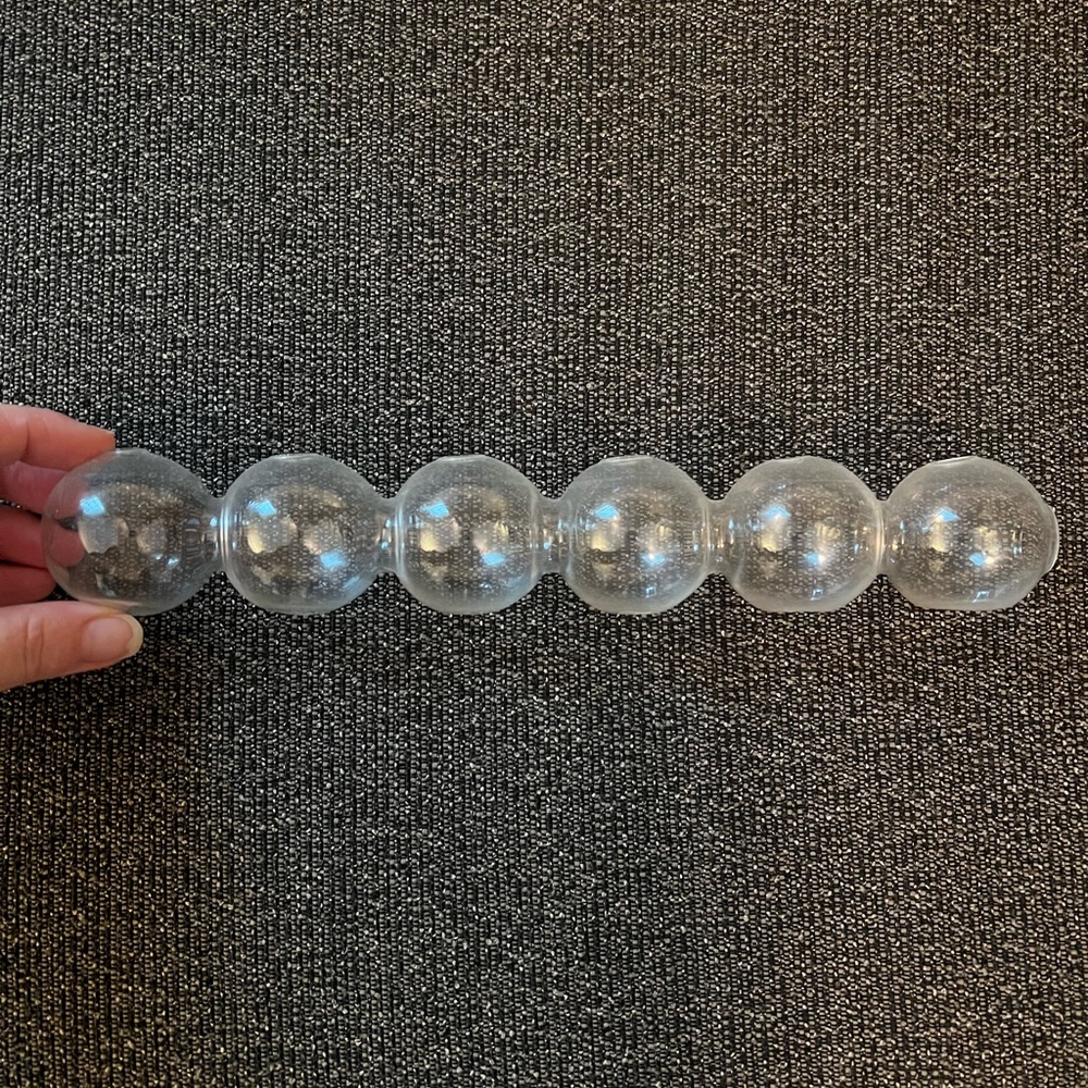 Glass bud vase